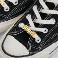 Shangjie oem shoelaces personalizados de acero inoxidable letra inglesa calzado hebilla de metal hebilla de zapato